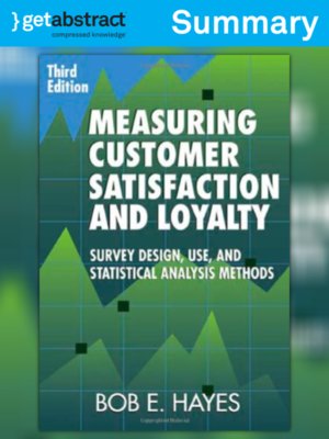 cover image of Measuring Customer Satisfaction and Loyalty (Summary)